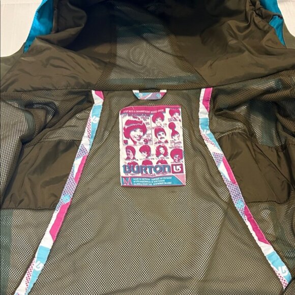 Burton Men's Size Medium Teal Dryride Snowboard Jacket - Picture 6 of 15